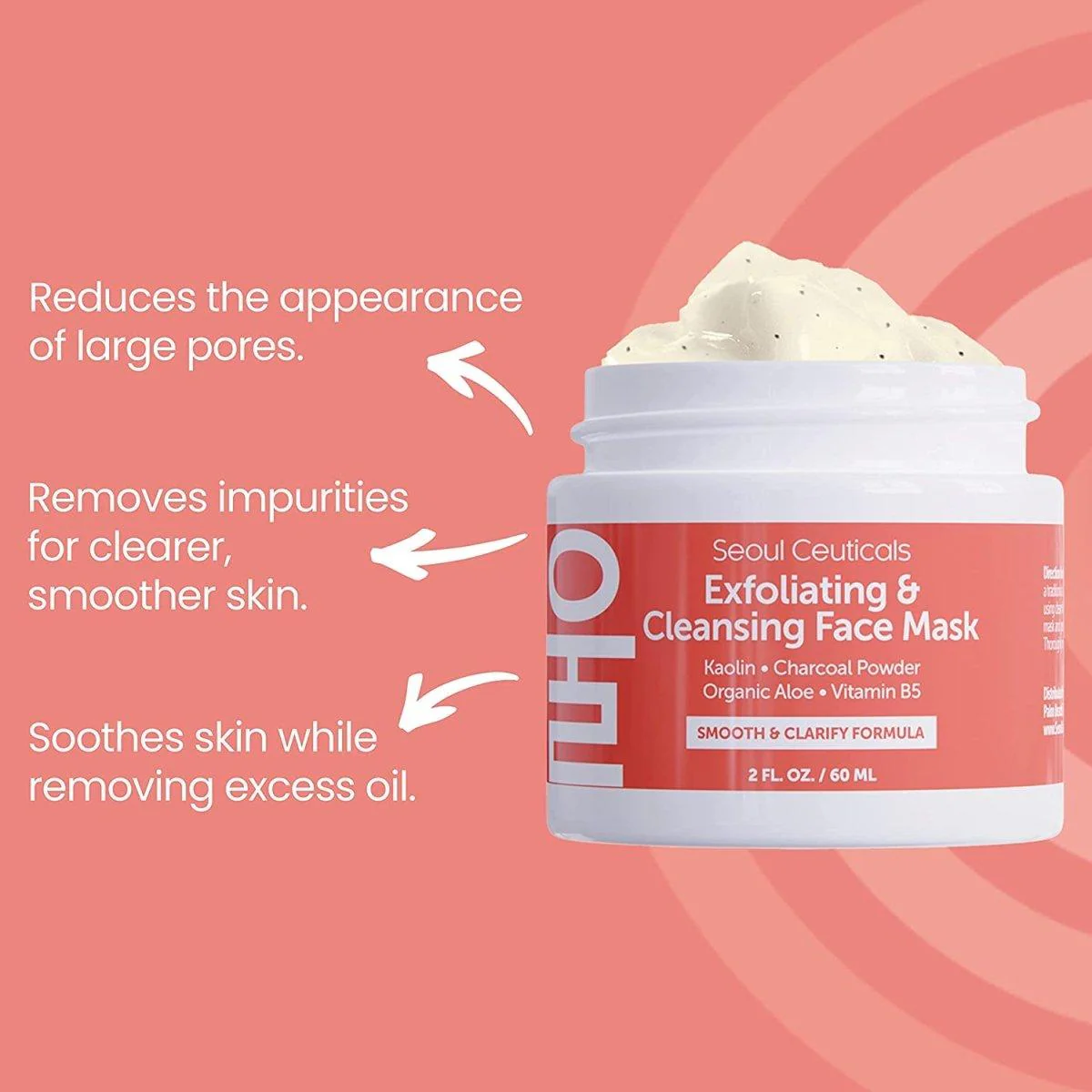 Exfoliating & Cleansing Face Mask - Image 5