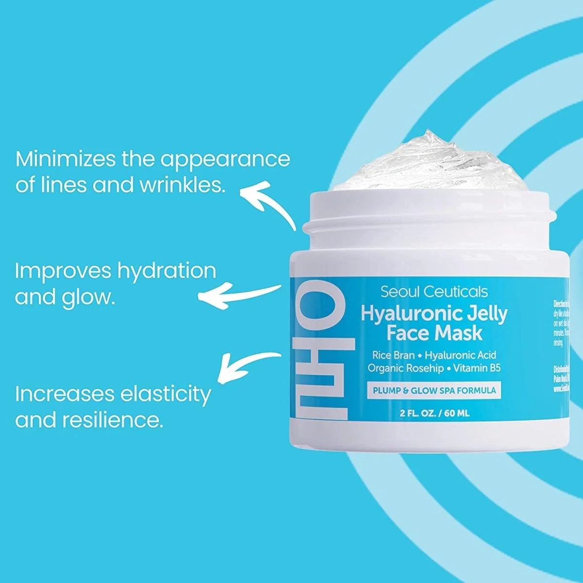 Hyaluronic Jelly Face Mask - Image 4