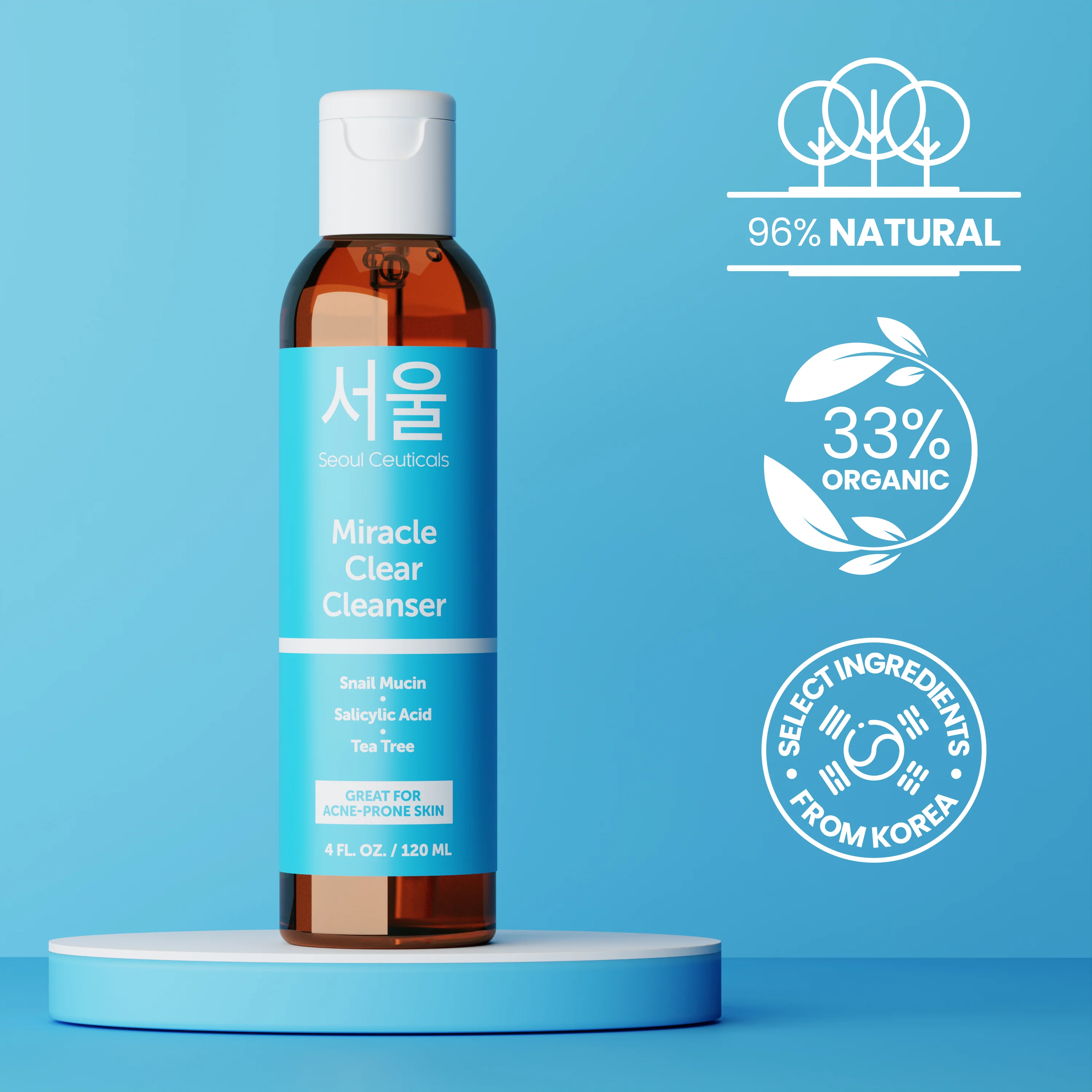 Miracle Clear Snail Mucin Cleanser - Image 3