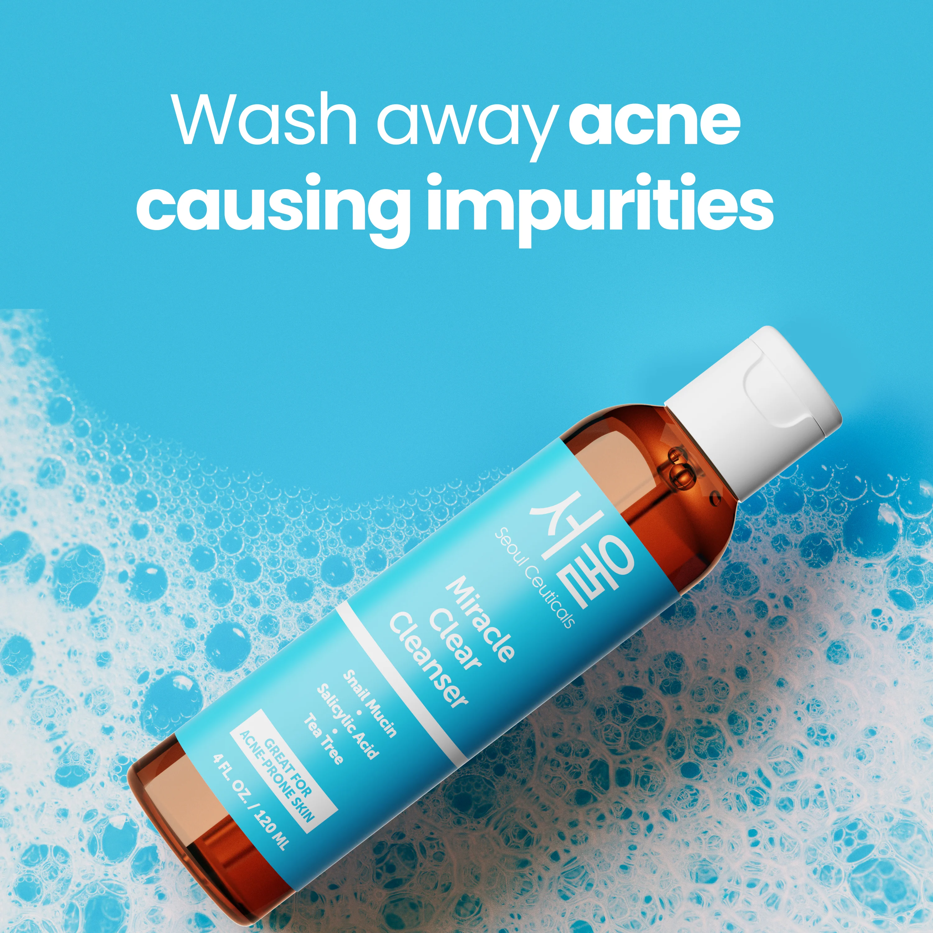 Miracle Clear Snail Mucin Cleanser - Image 6