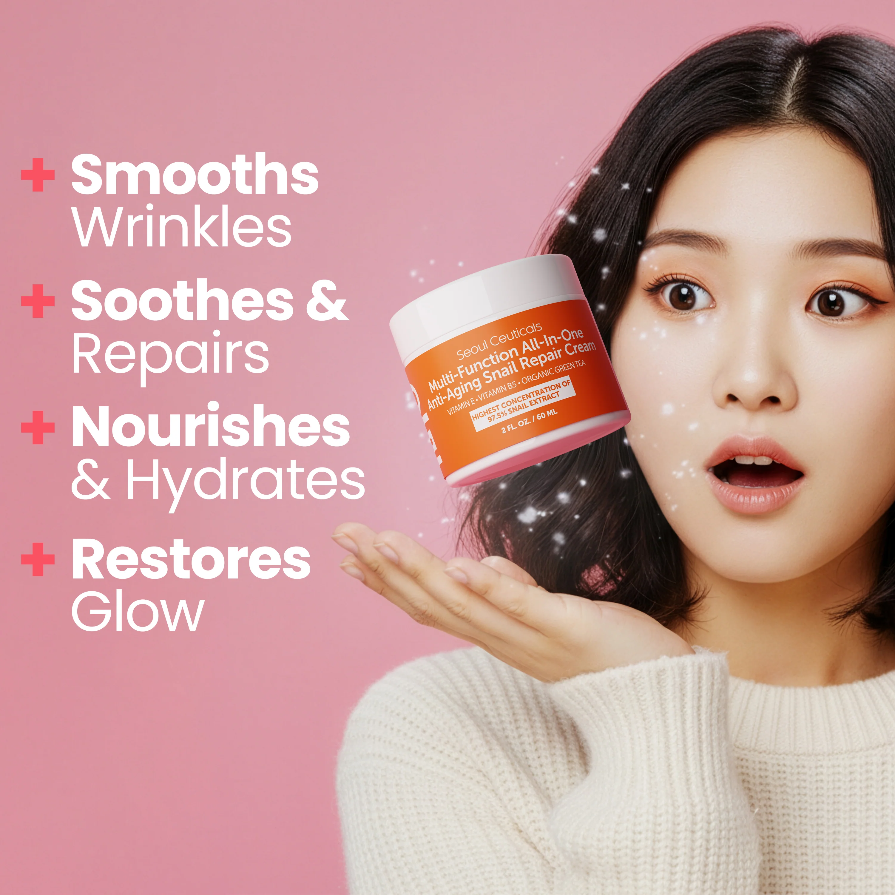 Snail Repair Cream Moisturizer - Image 3