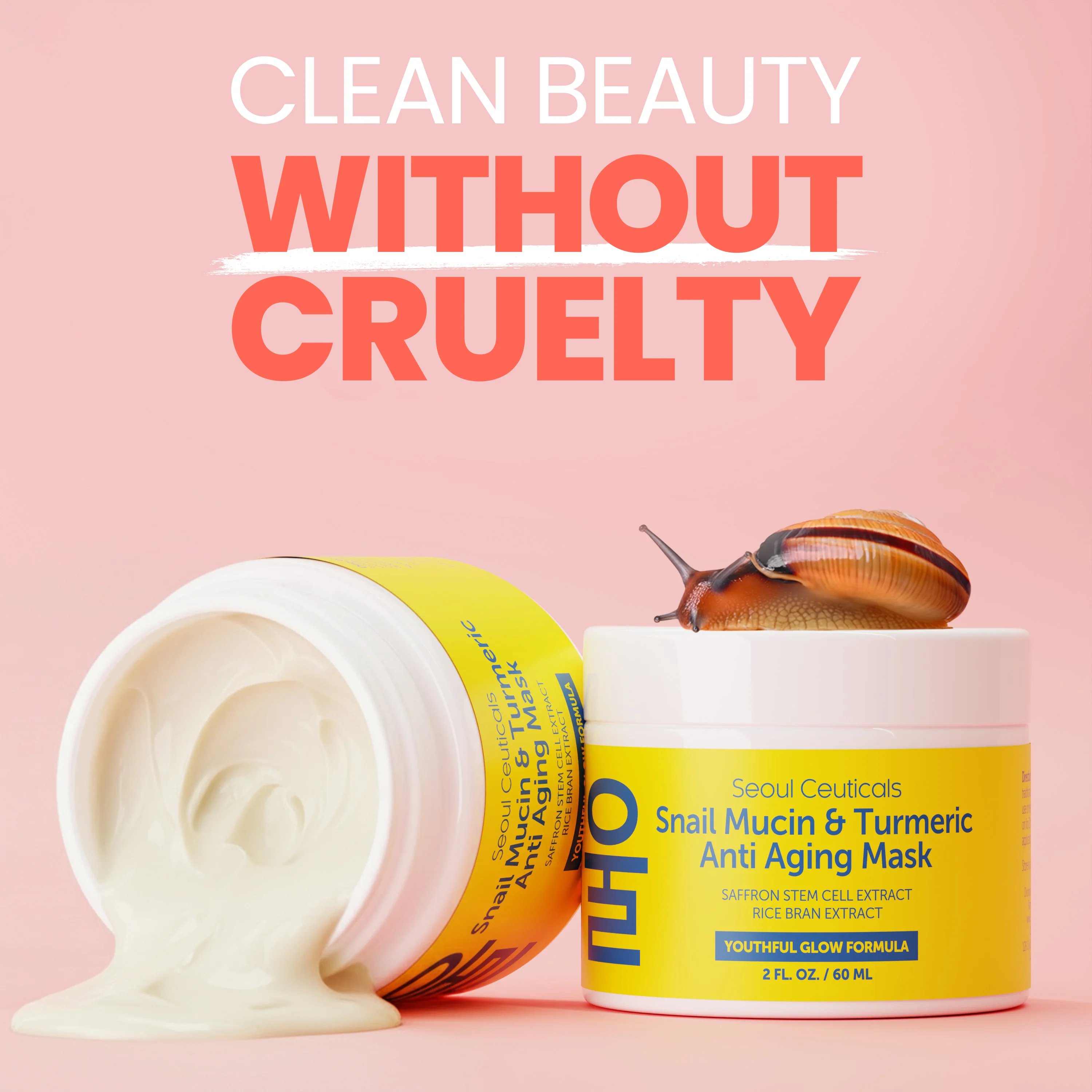 Snail Mucin & Turmeric Anti Aging Mask - Image 8