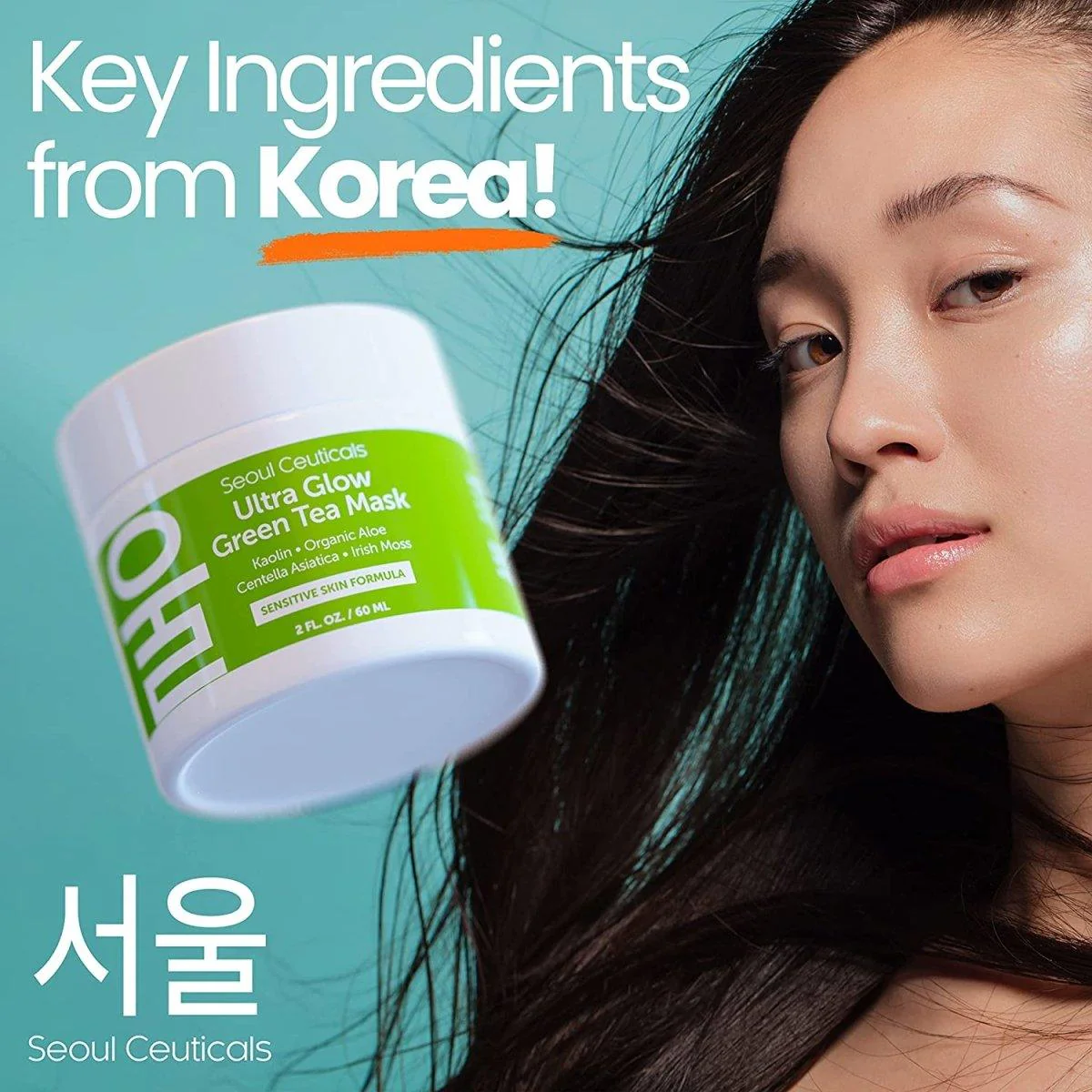 Ultra Glow Green Tea Mask - Image 4