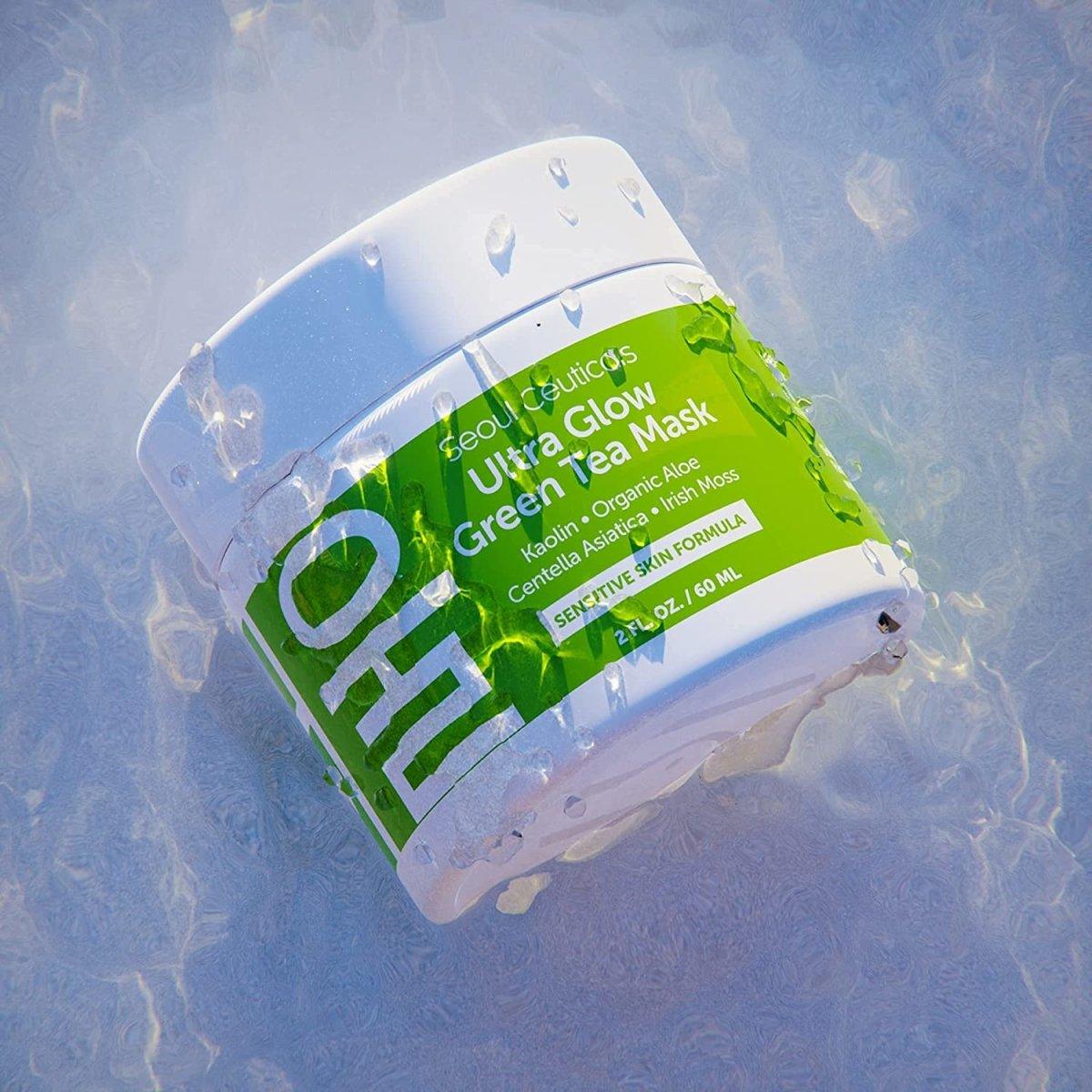 Ultra Glow Green Tea Mask - Image 9