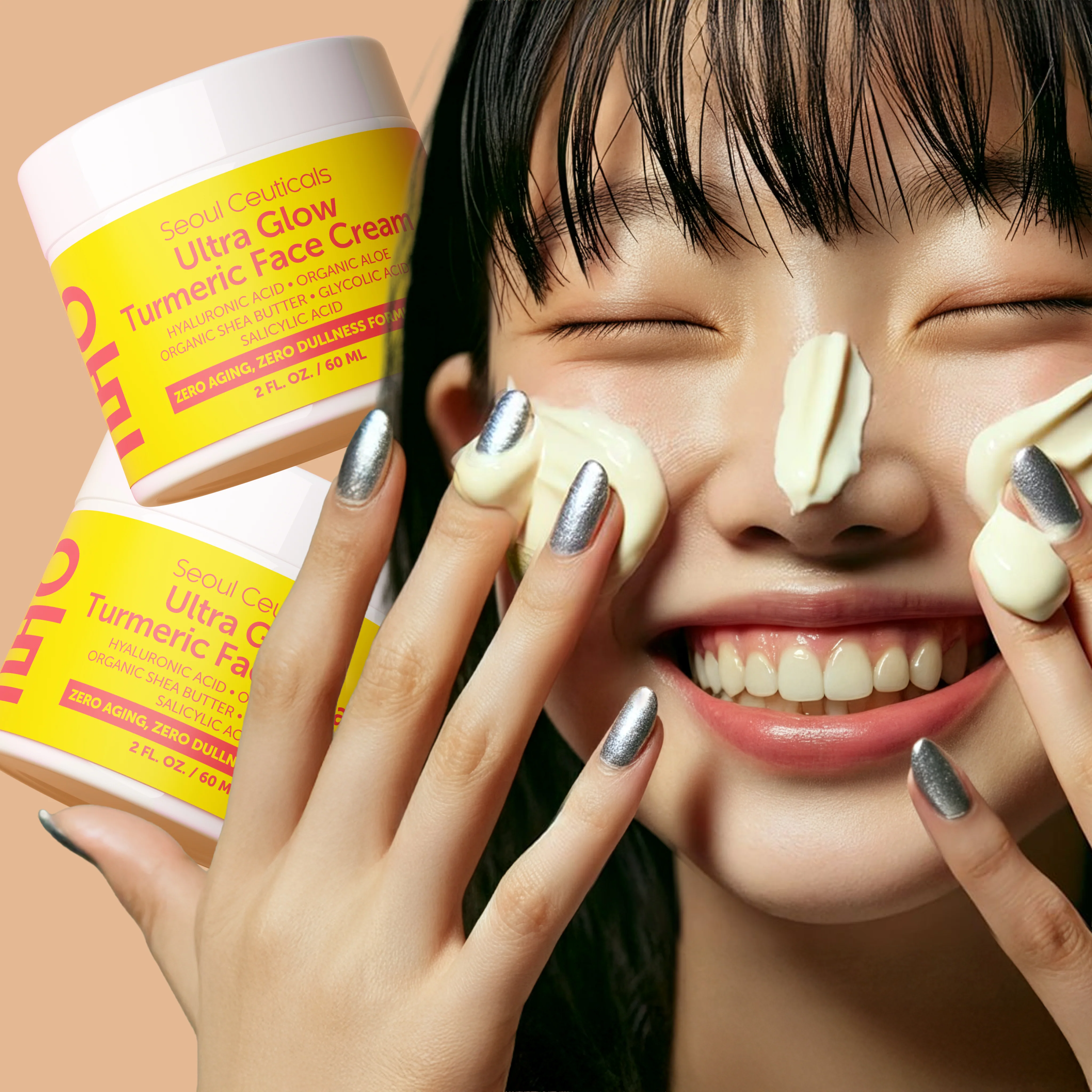 Ultra Glow Turmeric Face Cream - Image 7