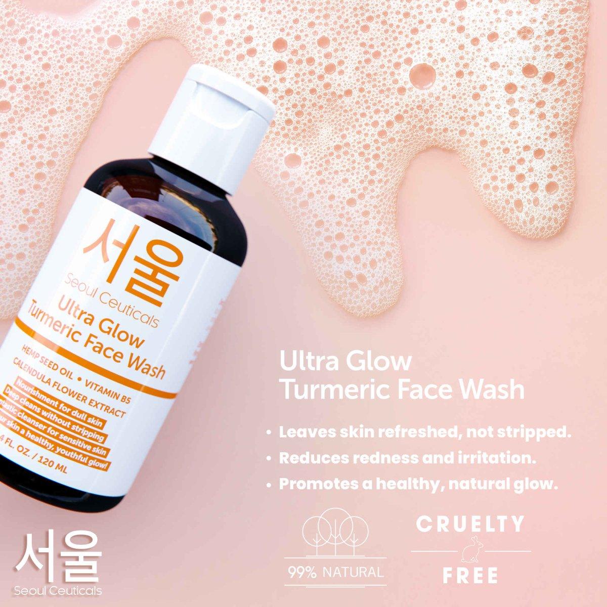 Ultra Glow Turmeric Face Wash - Image 5